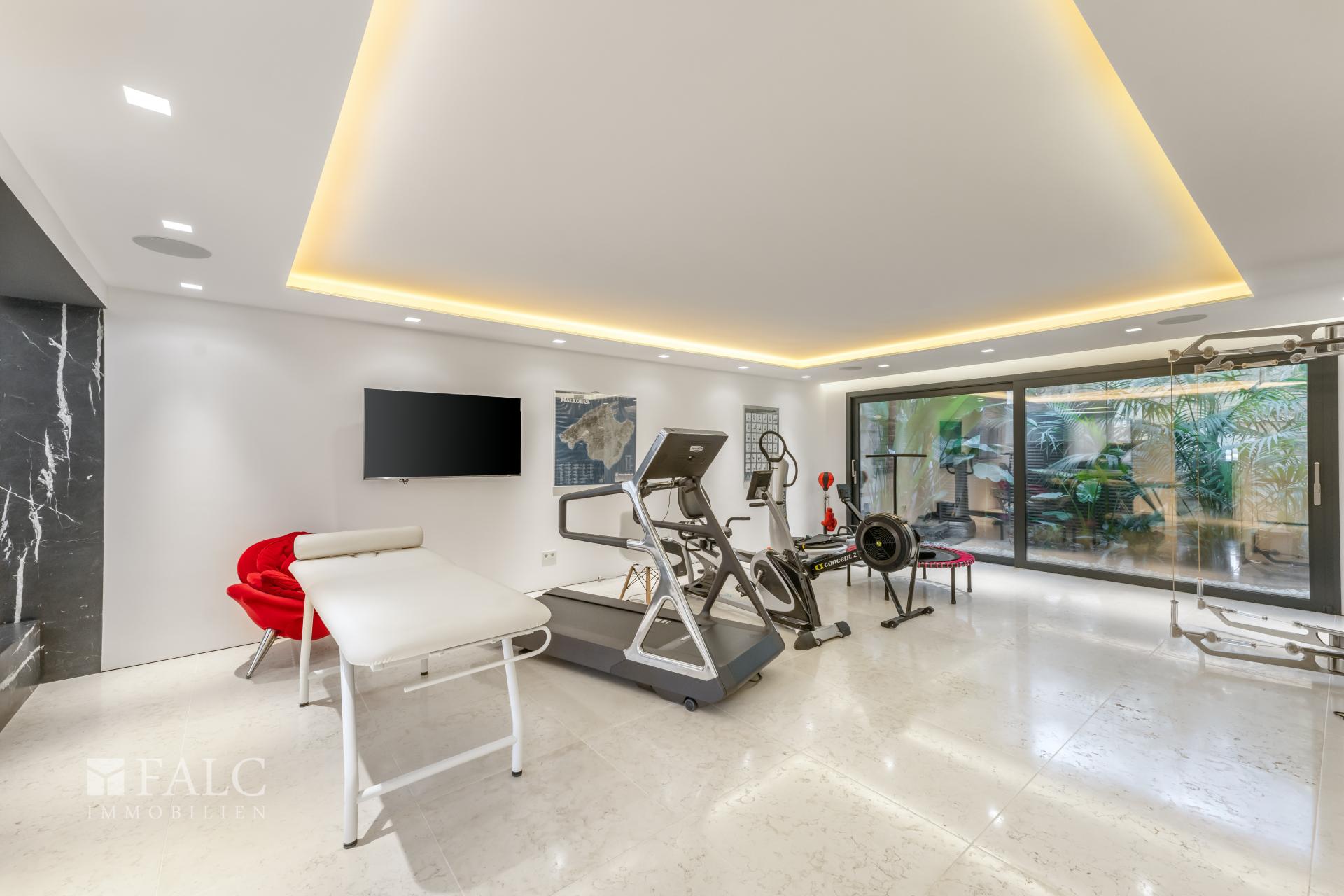Fitness area